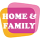 Logo Home and Family
