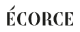 Logo Ecorce Paris