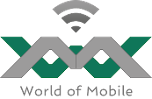 Logo World of Mobile - Reconditionné en France
